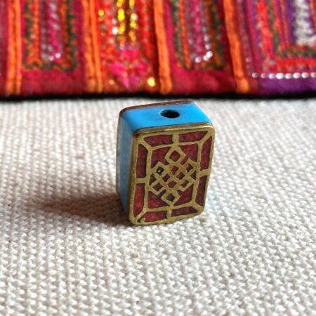 Alternative view of Perle Nœud infini-Artisanat Népal Tibet