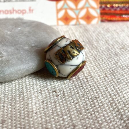 Perle Népal Tibet-Création bijoux ethniques-Nepalmashop