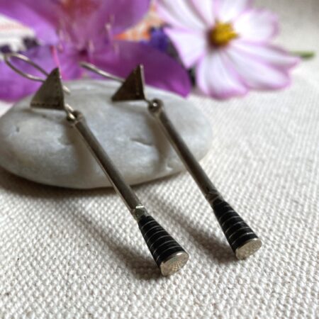 Boucles d'oreilles longues touareg