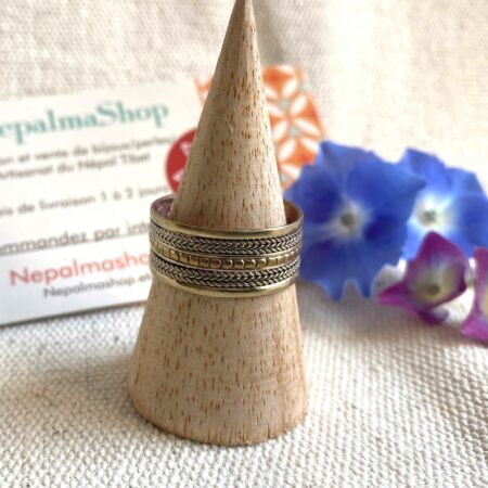 Alternative view of Bague Anneau ethnique-Bijoux Homme ou Femme
